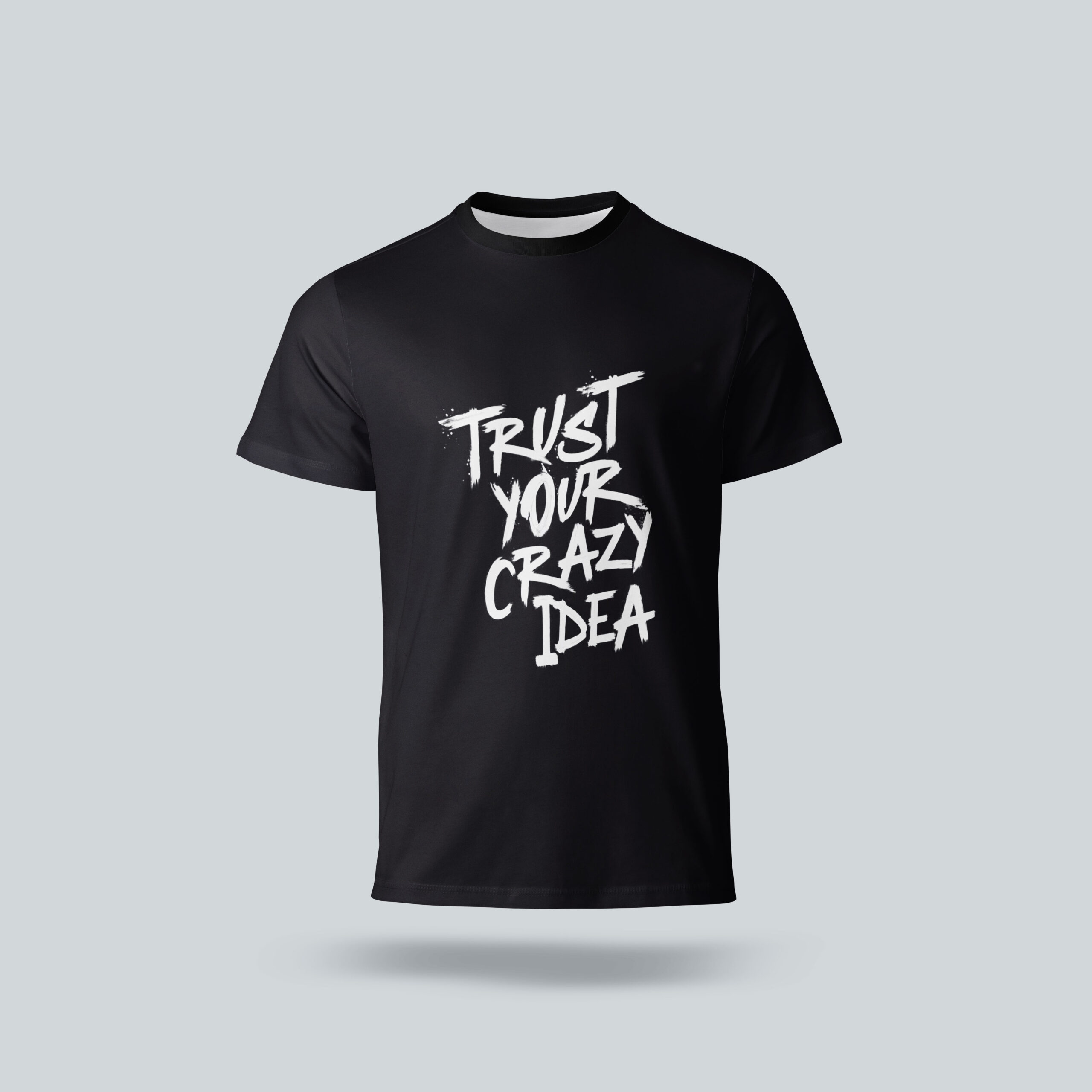 تیشرت گنگ trust your crazy idea مشکی