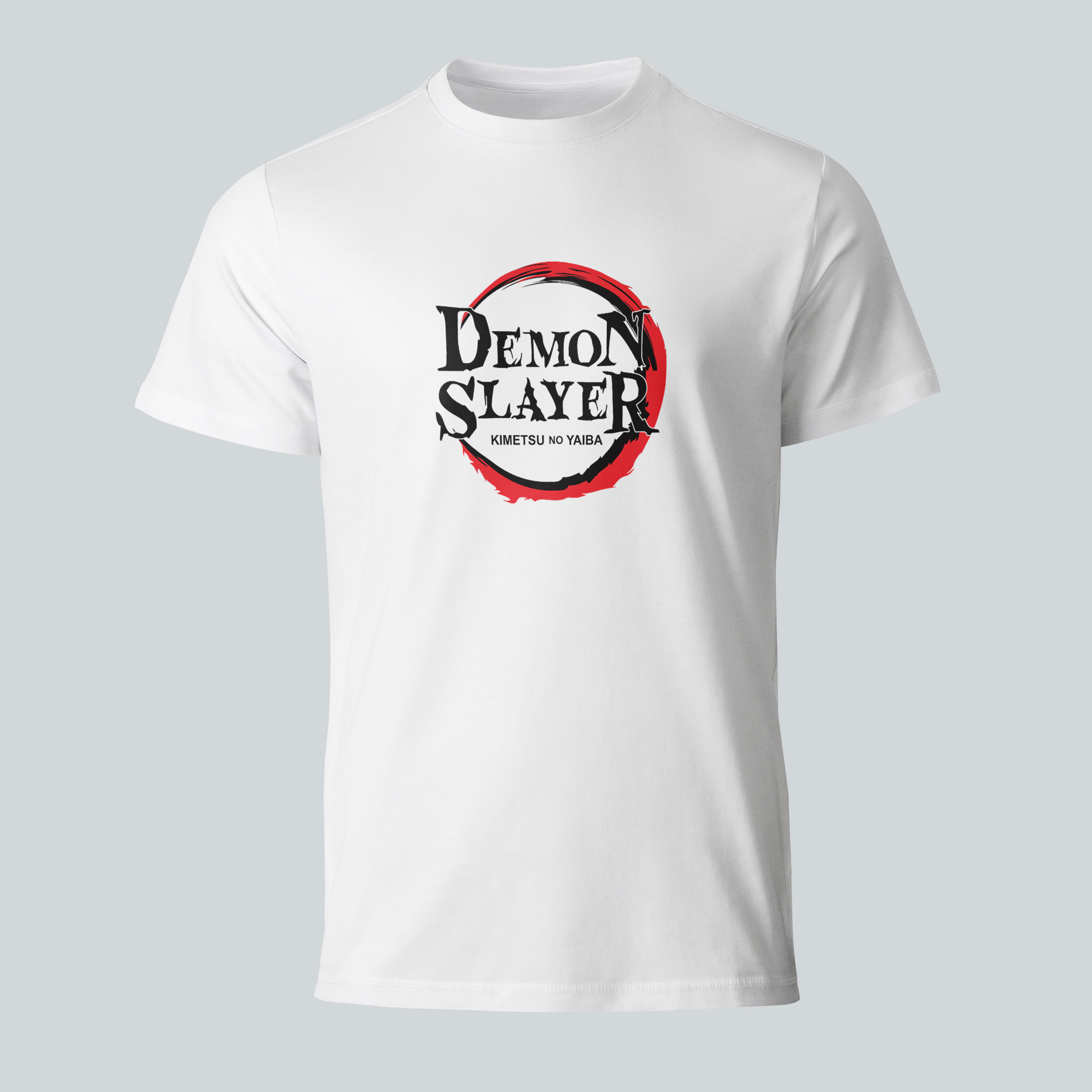 تیشرت طرح Demon Slayer – سفید