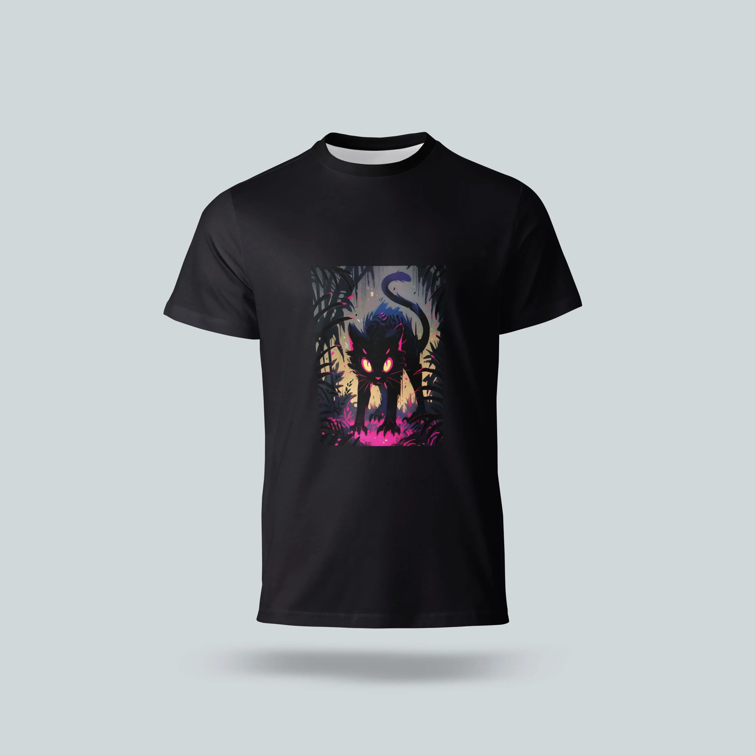 تیشرت طرح “Savage Cat”
