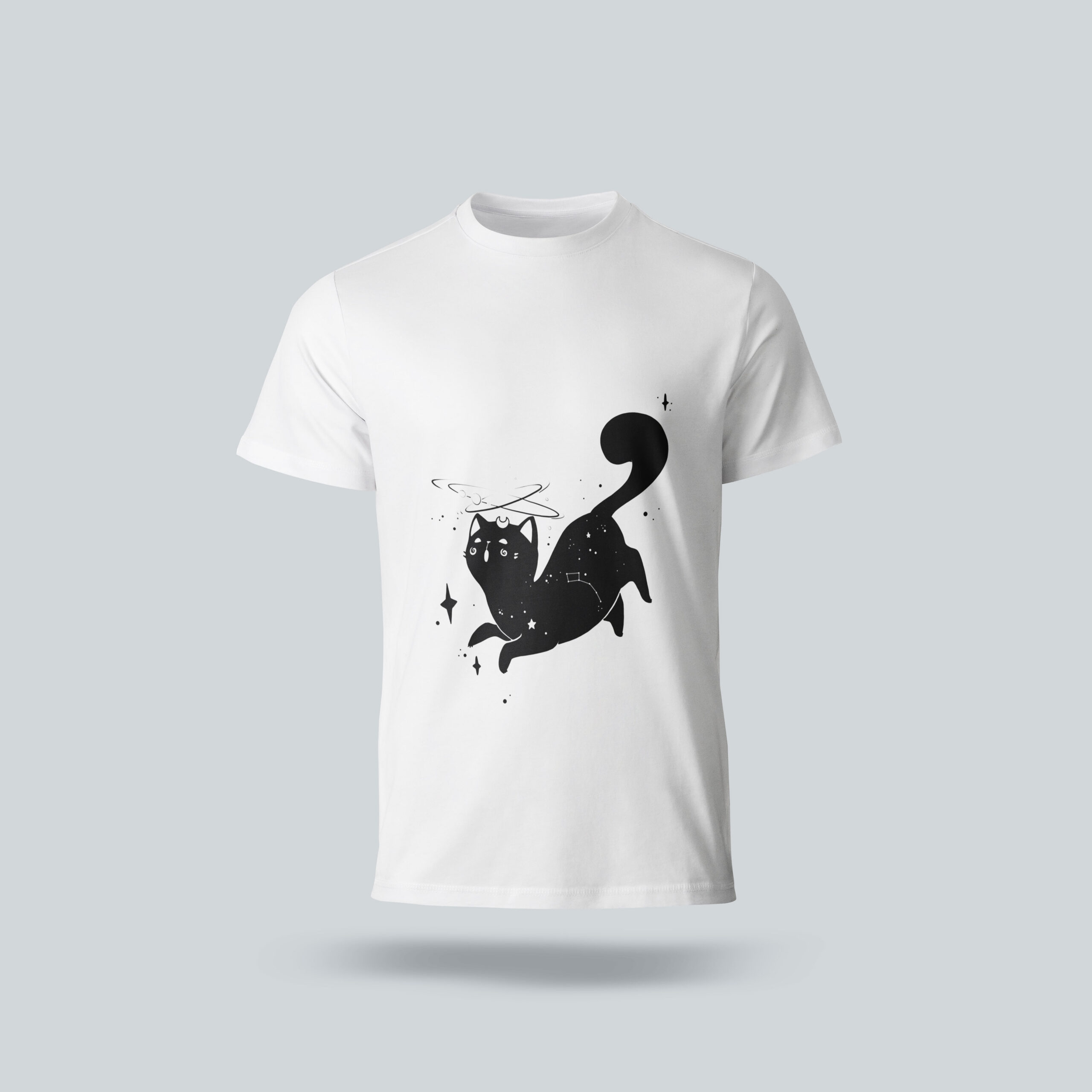 تیشرت طرح “Cat in Space”