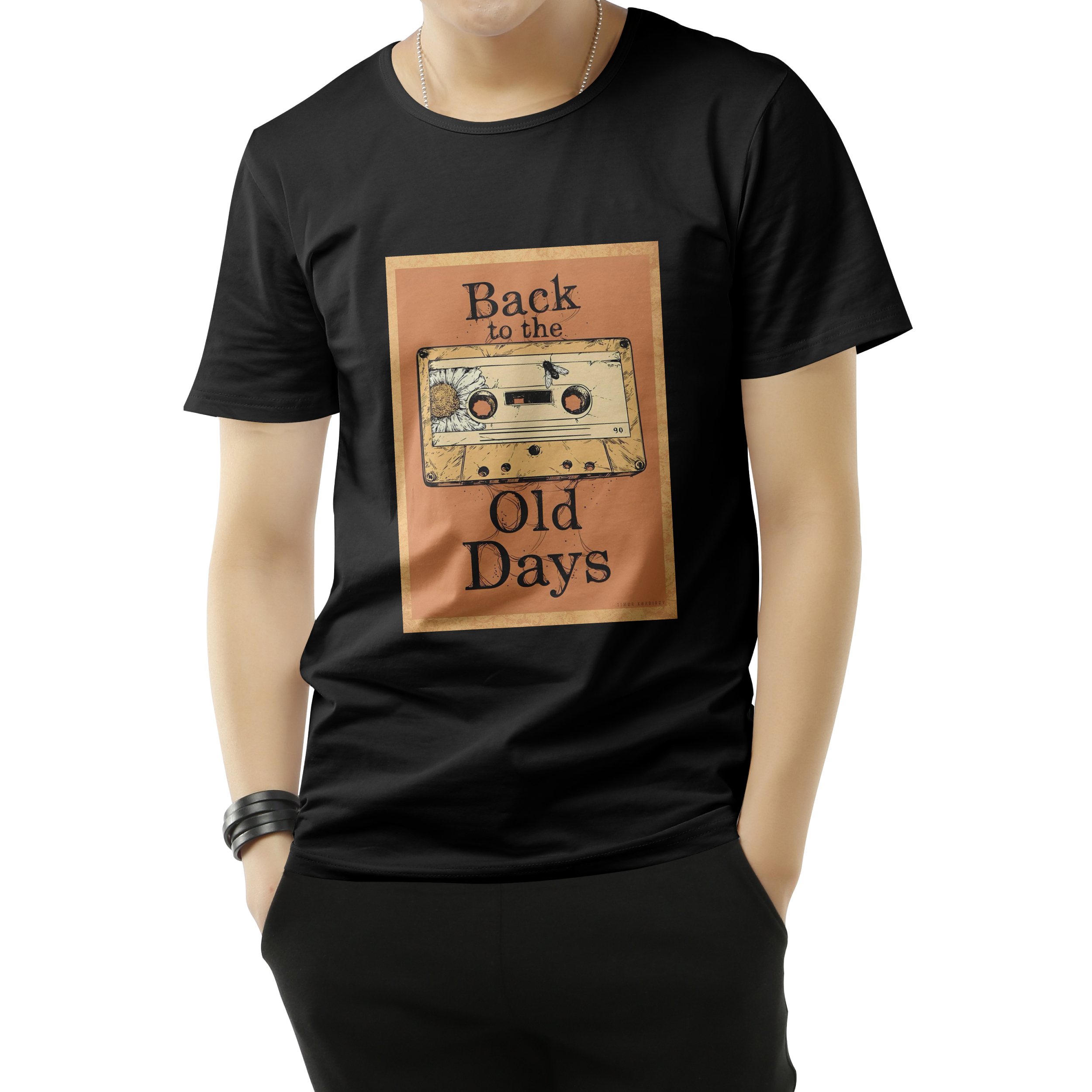 تیشرت طرح “Back to the old days”