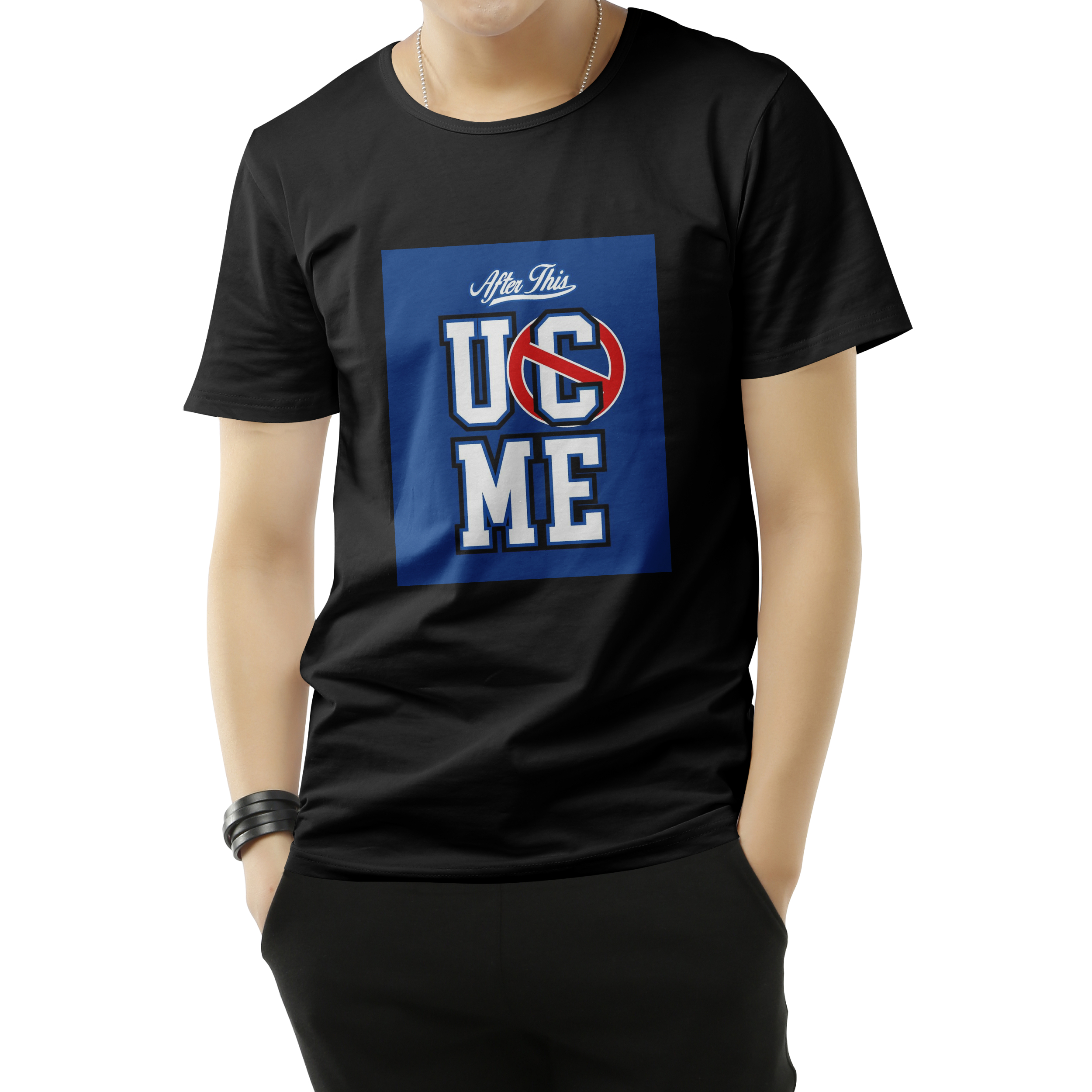 تیشرت طرح “U Can see me”