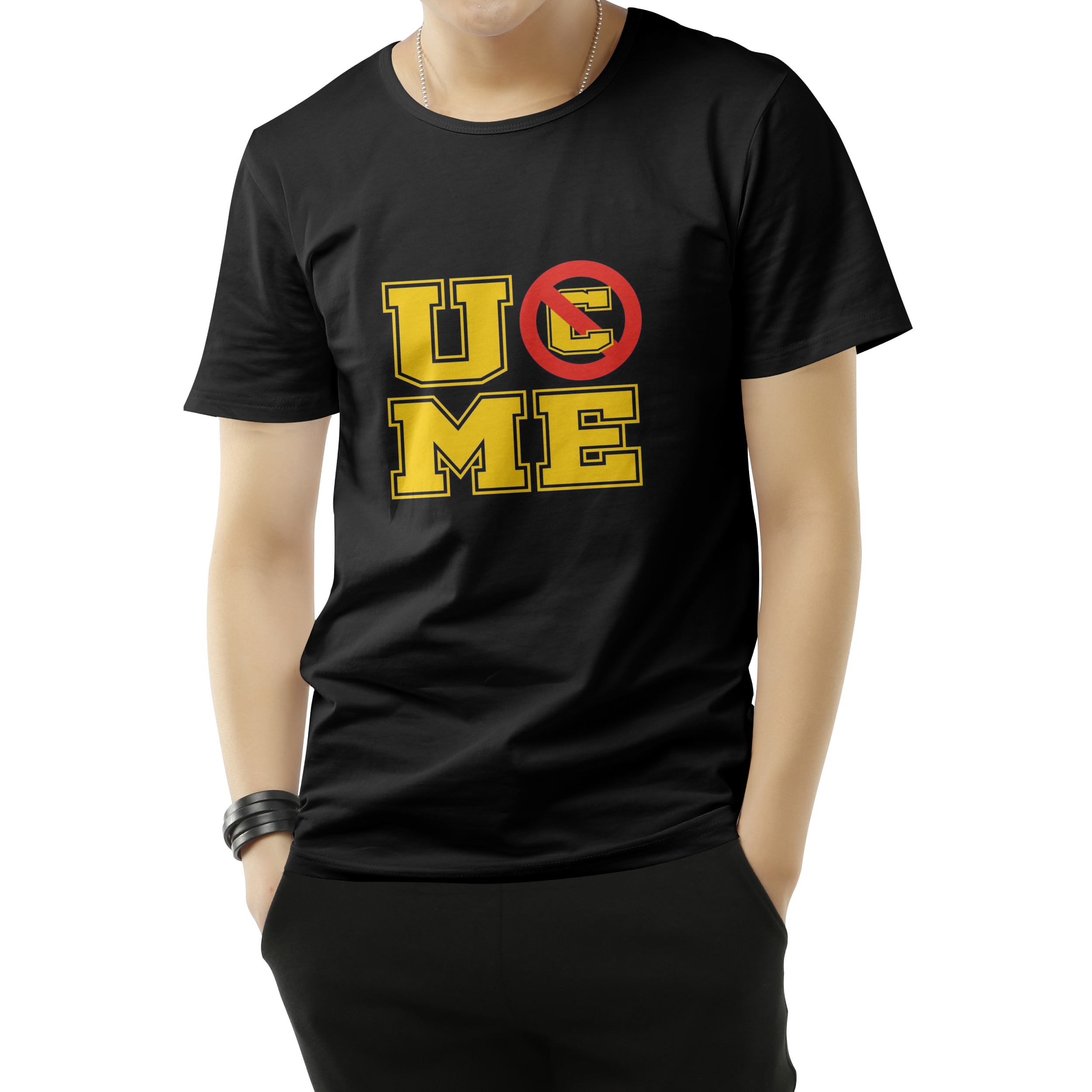 تیشرت طرح “U Can See Me”