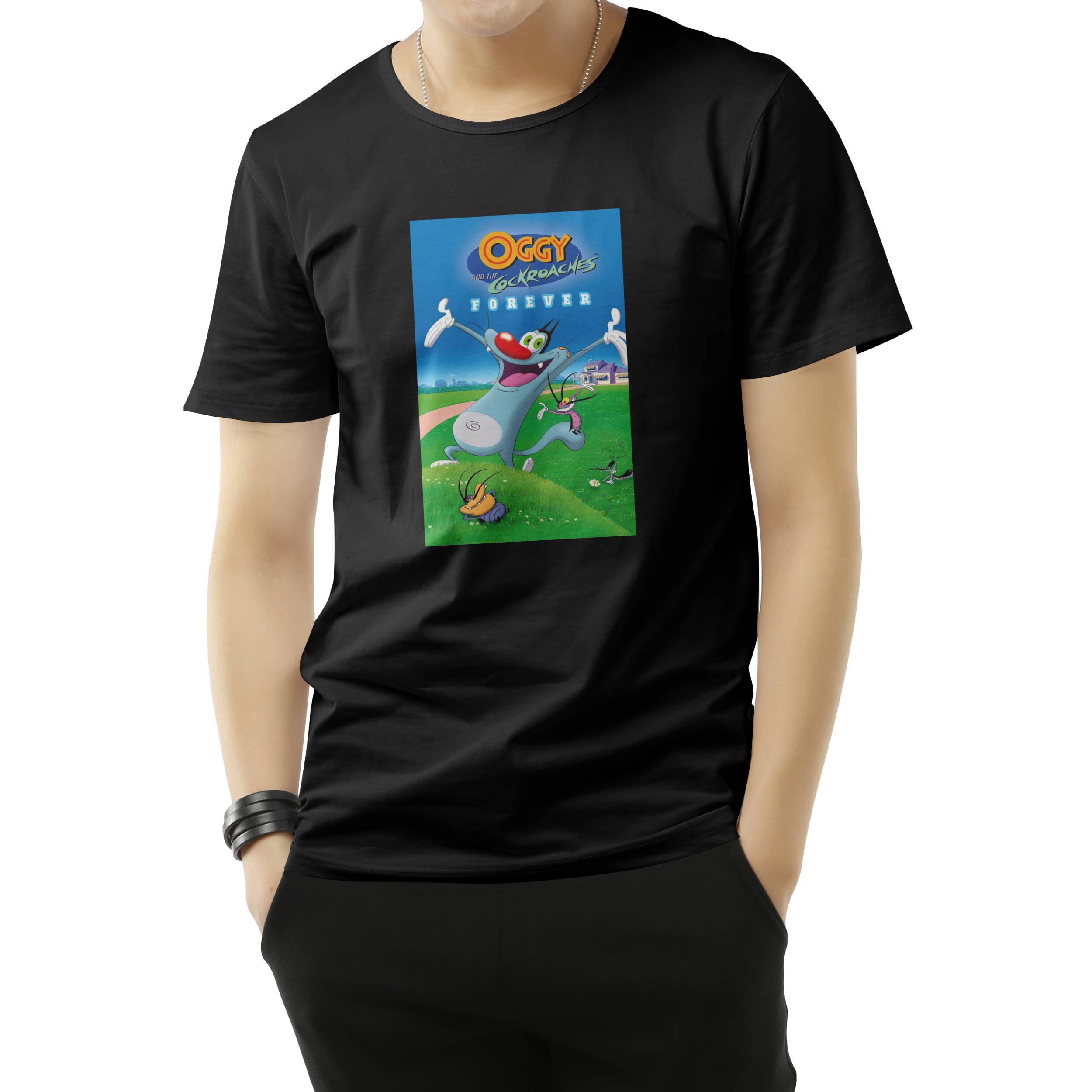 تیشرت طرح Oggy and the Cockroaches