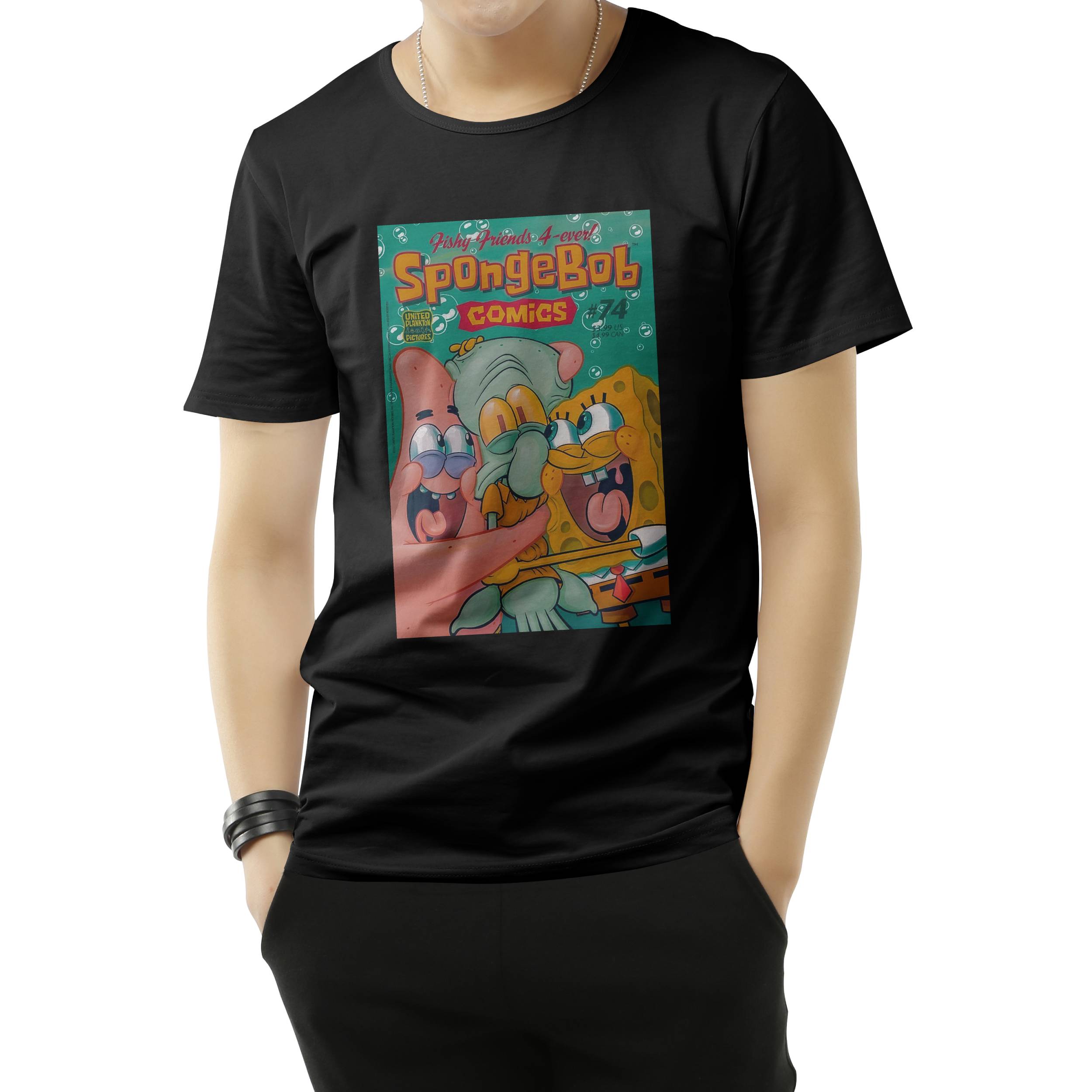 تیشرت طرح Sponge Bob