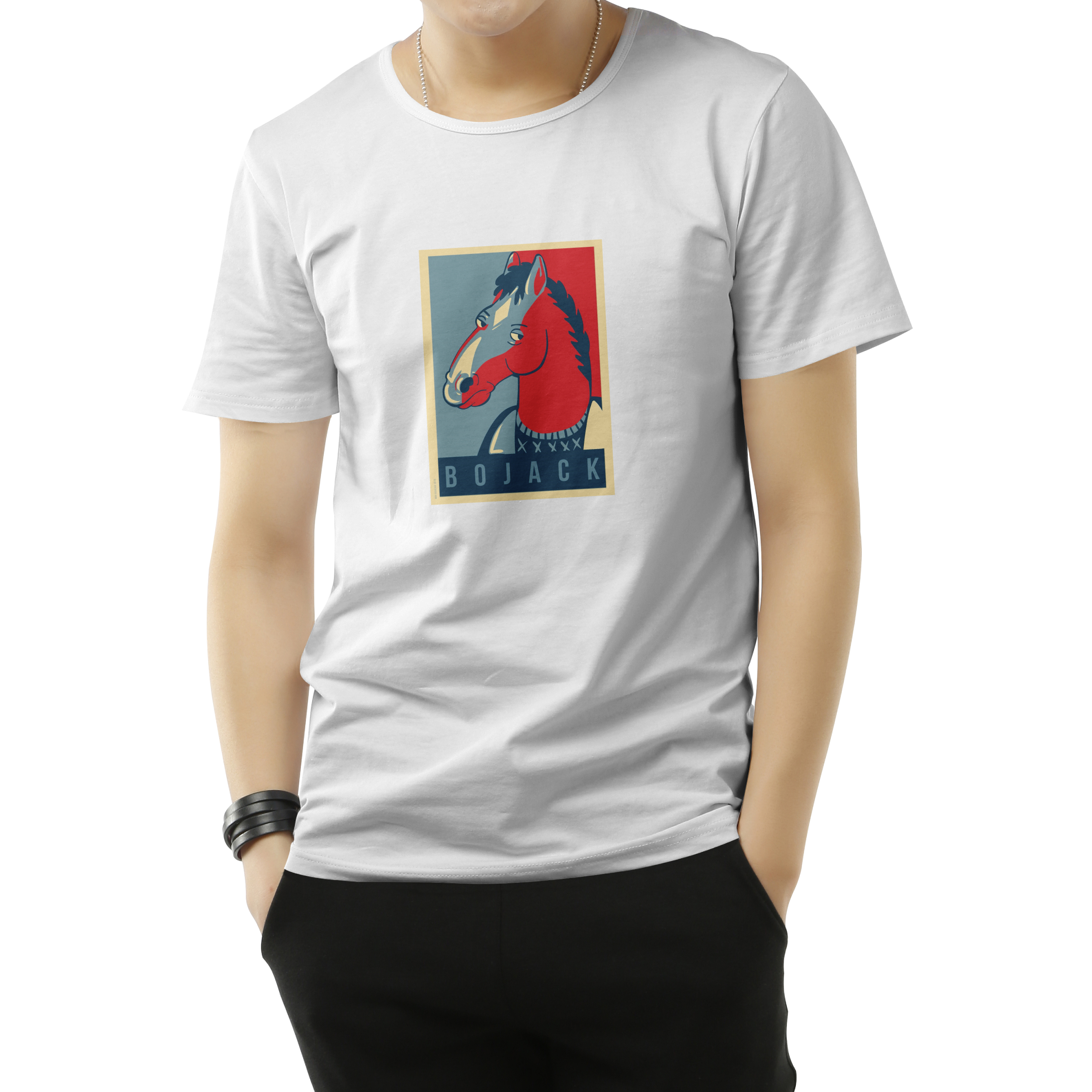 تیشرت طرح BoJack Horseman – سفید